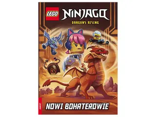 Książka LEGO Ninjago. Nowi bohaterowie Wielokolorowy