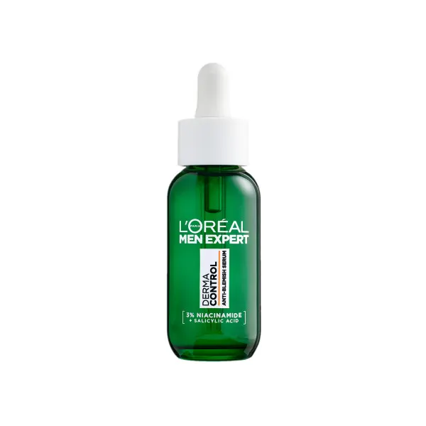 Loreal Men Expert Derma Control Serum Przeciw Niedoskonałościom z Niacynamidem 30ml