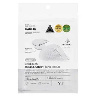 VT Cosmetics Garlic AC Reedle Shot Spot Patch Plasterki na Wypryski 48 Sztuk