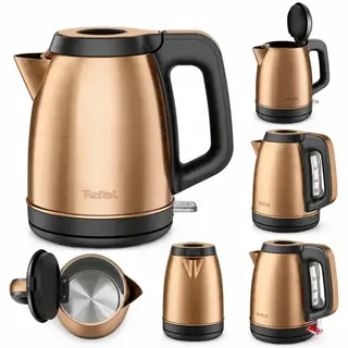 Czajnik elektryczny Tefal KI280G10 2400 W 1,7 l żółty/złoty