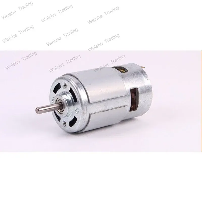 775 Motor Double Ball Bearing Double Outlet Shaft DC  Motor High Speed Large Torque Round Shaft Strong Magnetic