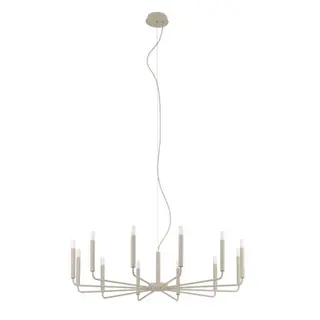 Lampa wisząca żyrandol ORTO B beżowy 12xE14 12526 Nowodvorski