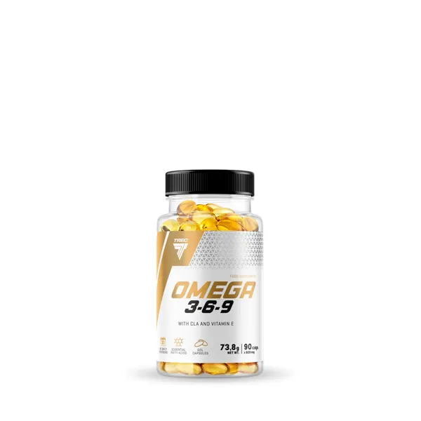 OMEGA 3-6-9 – kompleks kwasów omega 3, 6, 9 - 90 kaps.