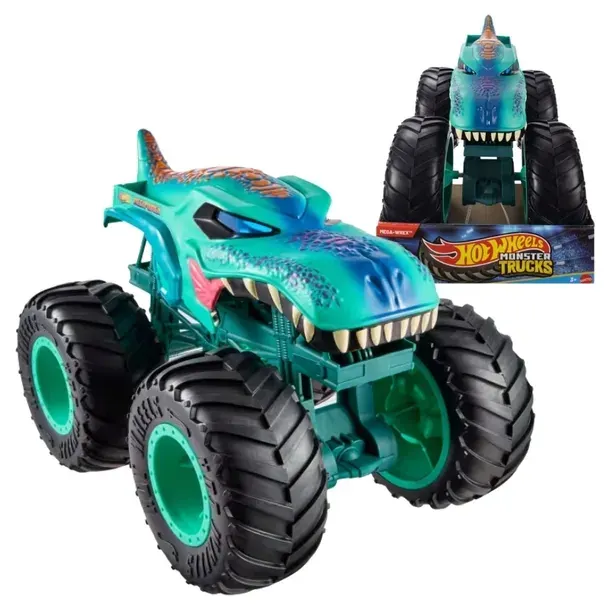 HOT WHEELS MONSTER TRUCK COLLOSAL – DUŻY POJAZD Z GIGANTYCZNYMI KOŁAMI 3+