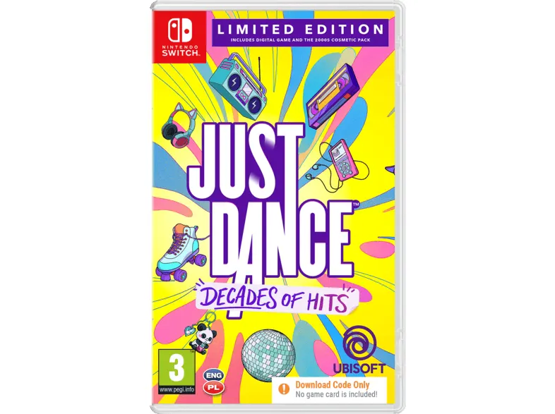 Gra Nintendo Switch CENEGA Just Dance Decades of Hits Limited Edition