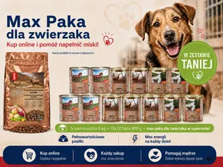 MAX PAKA DLA ZWIERZAKA - karma dla psa