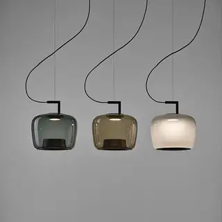 Lampa Teki Frosted Ash