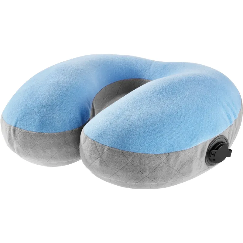 Cocoon U-shaped Neck Pillow, Pude, jasnoniebieski/szary