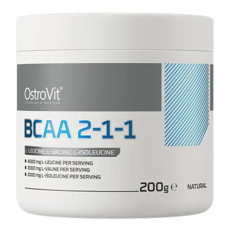 Aminokwasy BCAA Ostrovit True Taste BCAA 2-1-1 200g