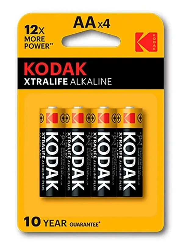 Kodak Xtralife AA Battery 4-pack