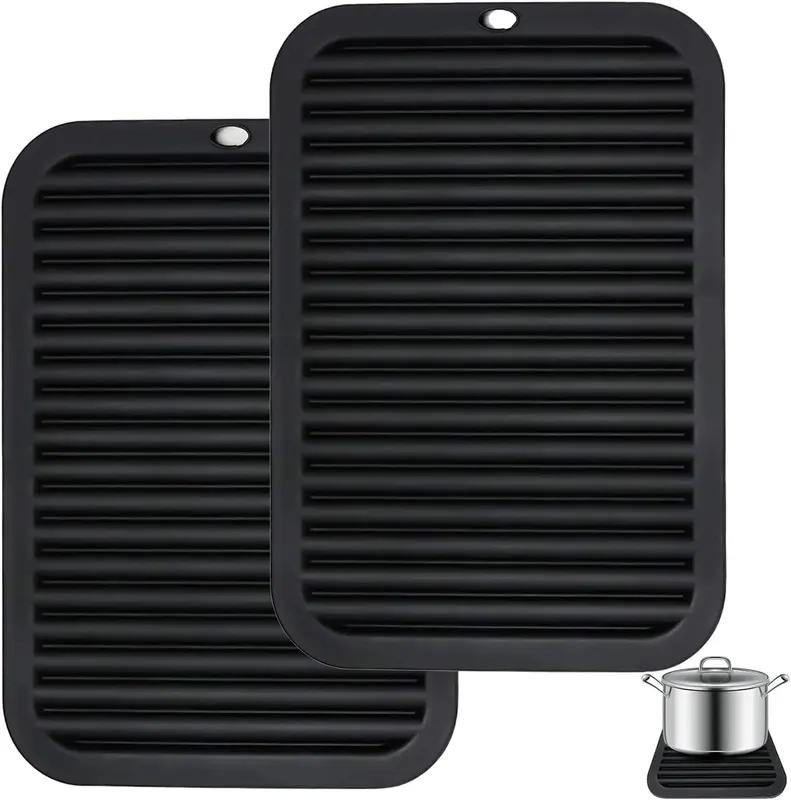 SILIKONOWA MATA POD GARNKI 30X23 CM ODPORNA DO 230°C ZESTAW 2 SZT