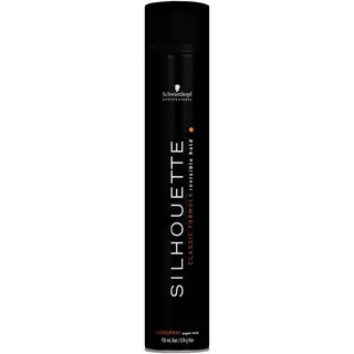Lakier Czarny Silhouette Schwarzkopf Professional Bardzo Mocny Spray 750 ml