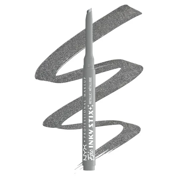 NYX Professional Makeup Epic Inky Stix Wodoodporny Kremowo-Żelowy Eyeliner 16 Silver Shock