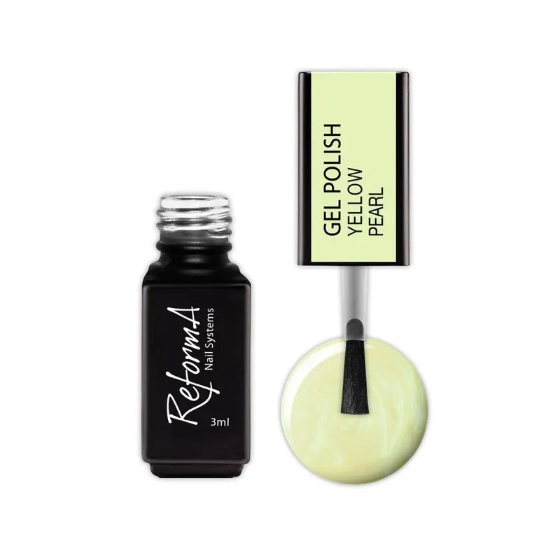 Lakier Hybrydowy - GP Pearl Yellow, 3 ml
