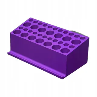 Uchwyt na pędzle i długopisy Brush Holder Fioletowy