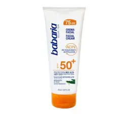 Babaria Solar Adn Aloe Vera Facial Sun Cream SPF50+ 75ml