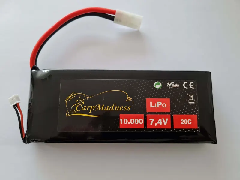 Główny akumulator zasilający Lipo 2S 10 000 mAh z zabezpieczeniem