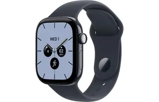 Smartwatch Apple Watch Series 12 GPS + Cellular 42mm ceramika granatowa noc + pasek sportowy granatowy M/L