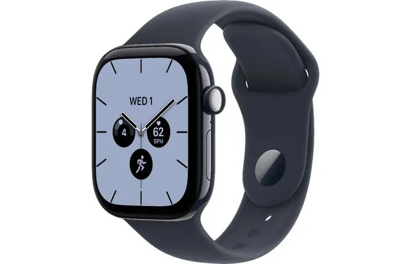 Smartwatch Apple Watch Series 12 GPS + Cellular 42mm ceramika granatowa noc + pasek sportowy granatowy M/L