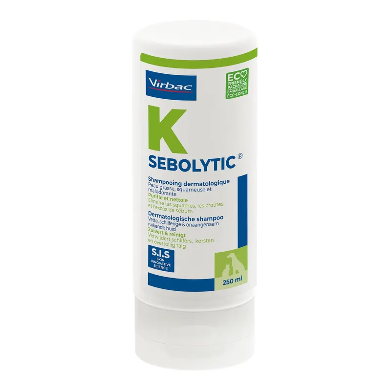 VIRBAC Sebolytic - szampon dla psa i kota - 250ml