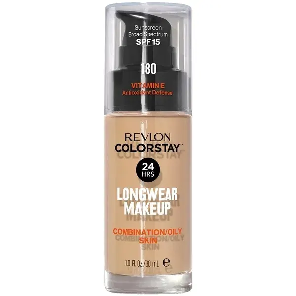 Revlon ColorStay Podkład Cera Tłusta i Mieszana 180 Sand Beige z pompką