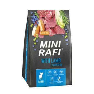 RAFI Mini z jagnięciną - sucha karma dla psa - 3kg