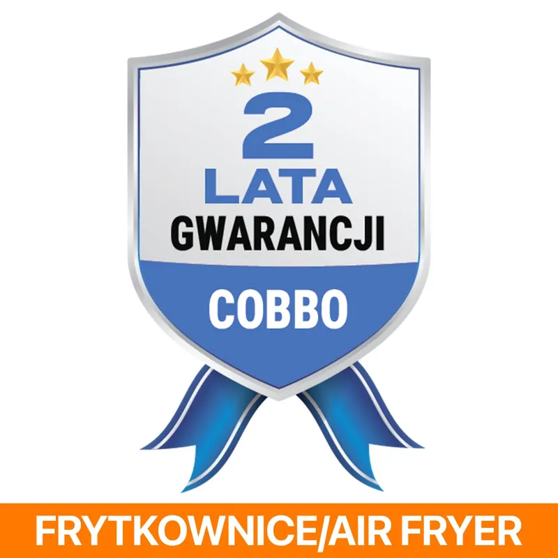 2 LATA GWARANCJI - FRYTKOWNICE BEZTŁUSZCZOWE AIR FRYER COBBO