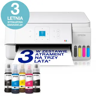 Epson Urządzenie wielofunkcyjne MFP ITS EcoTank L3366 color/A4/33ppm/WLAN(D)/LCD3.7cm/biały