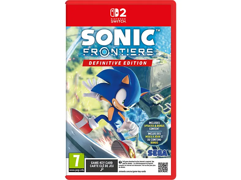 Gra Nintendo Switch 2 CENEGA Sonic Frontiers - Definitive Edition