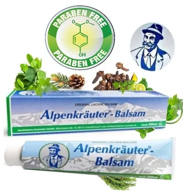 MAŚĆ ALPENKRAUTER na bóle mięśniowo-stawowe BALSAM LACURE ziołowa 200ml