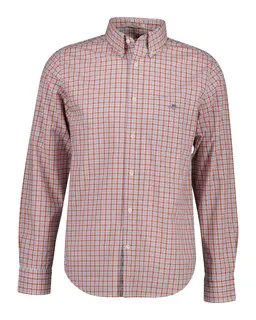Gant Koszula Męska W Kratę Regular Fit