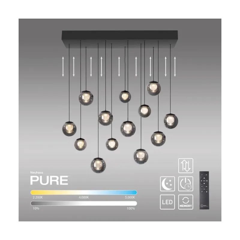 Lampa wisząca PURE POPUP LED CCT PILOT 2590-15