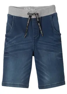 Bermudy jeansowo-dresowe