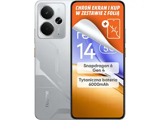 PRODUKT PO EKSPOZYCJI - Smartfon REALME 14 5G 8 GB/ 256 GB Srebrny