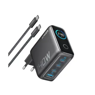 Ładowarka z wyświetlaczem Anker Laptop 140W Czarna