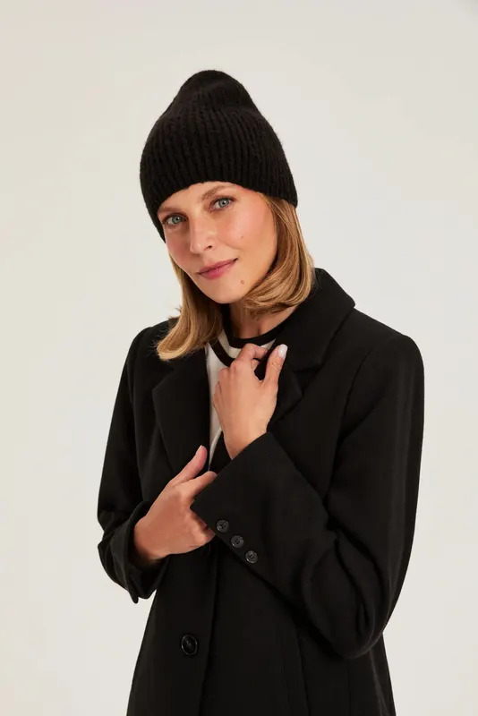Czapka beanie czarna