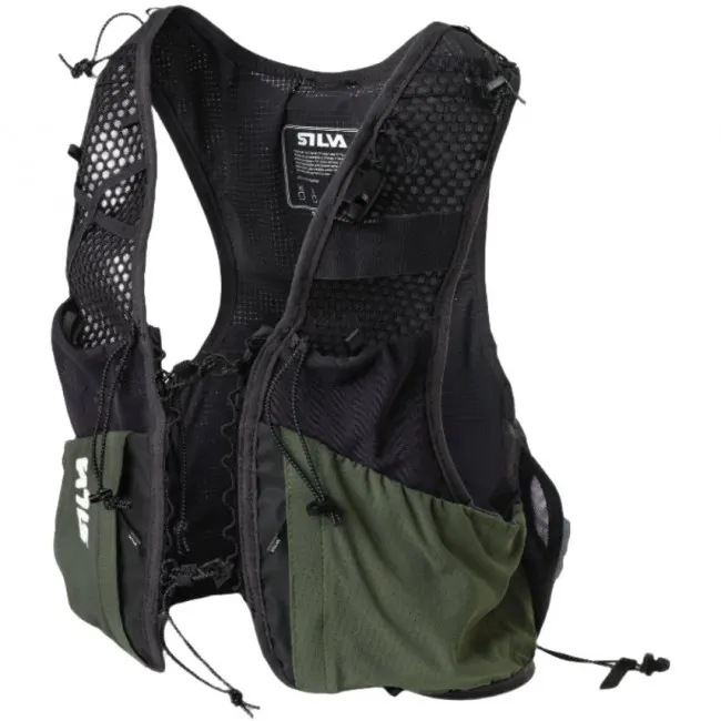 Silva Strive 5, kamizelka do biegania, unisex, zielony