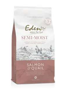 EDEN Semi-Moist Łosoś i przepiórka - półwilgotna karma dla psa - 10kg