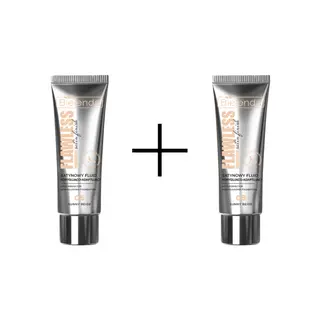 Bielenda Flawless Foundation Satynowy Fluid Korygująco-Adaptujący 05 Sunny Beige 1+1