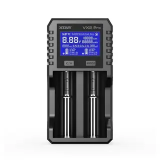 XTAR Ładowarka do akumulatorów Li-ion, Li-FePO4, NI-MH XTAR VX2PROKT