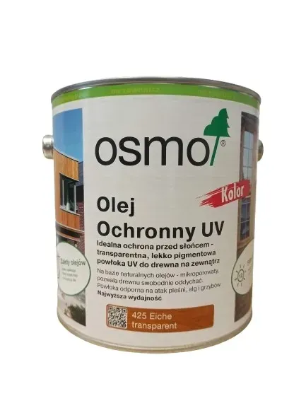 Osmo Olej Ochronny UV - 425 DĄB - 2,5L