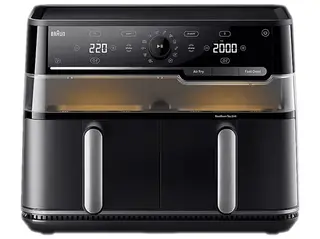 Frytkownica beztłuszczowa BRAUN TwinCook 5 2w1 TD 5053I 2800W Czarny
