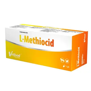 VETFOOD L-Methiocid - suplementy dla psa i kota - 120szt.