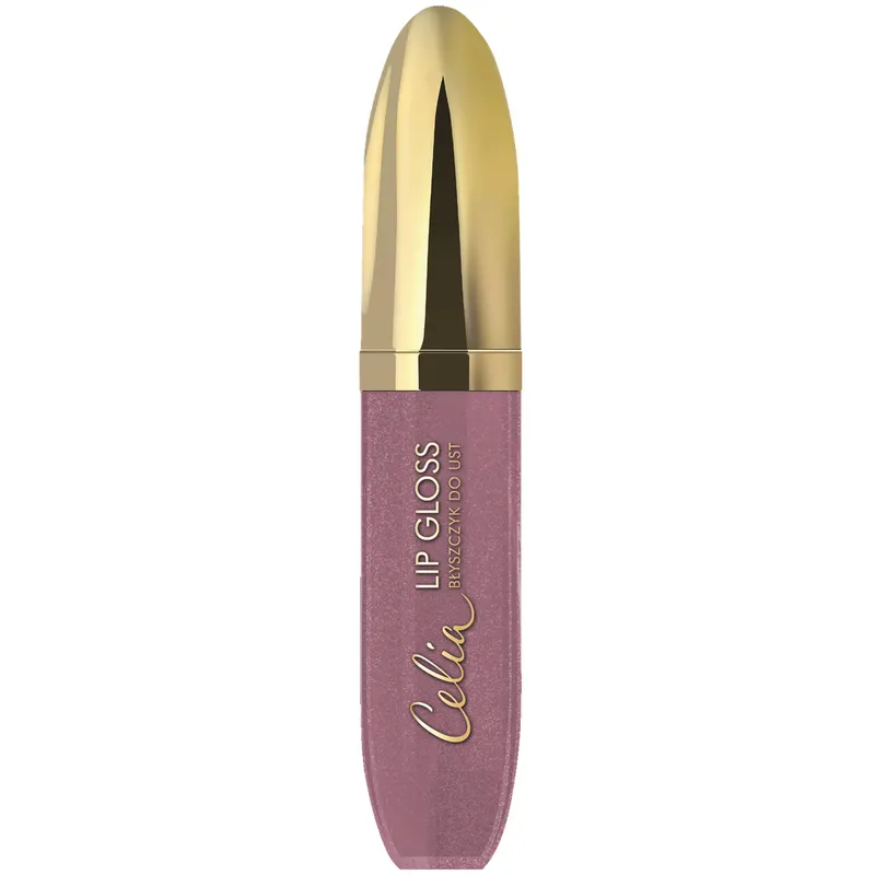 Celia Lip Gloss błyszczyk do ust 105 ciemny róż o połyskującym wykończeniu i owocowym zapachu 8 ml