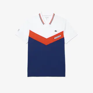 Lacoste Slim Fit Tennis Seamless Effect Polo Shirt Męskie Kolorowy