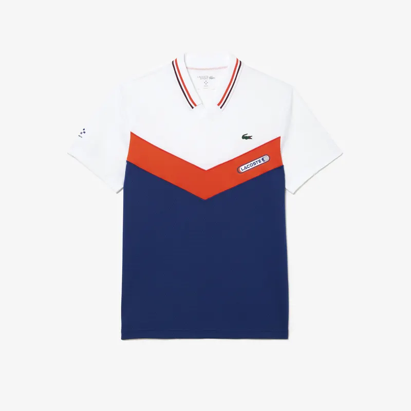 Lacoste Slim Fit Tennis Seamless Effect Polo Shirt Męskie Kolorowy