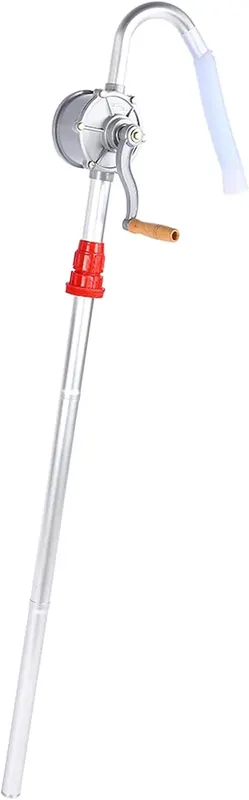 POMPA RĘCZNA OLEJOWA ROTACYJNA 29L/MIN ALUMINIOWA ZESTAW