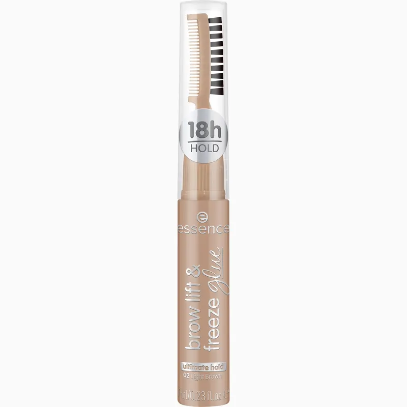 Essence Brow Lift & Freeze Glue Koloryzujący Żel do Brwi 02 Light Brown
