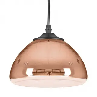 Lampa wisząca victory glow s miedziana 17 cm