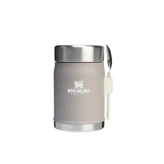 Termos na żywność z łyżeczką Stanley Classic Legendary Ash, 0,4 l